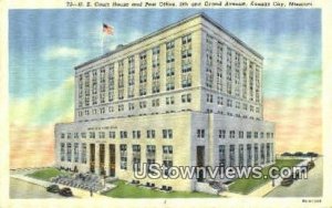 US Court House - Kansas City, Missouri MO Postcard