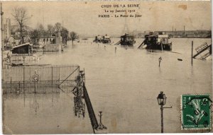 CPA PARIS Crue de la Seine 1910 - Le Point du Jour (1322859)