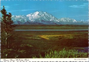 Postcard Alaska Majestic Mount McKinley