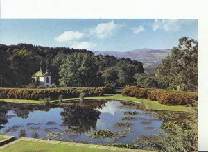 Wales Postcard -View of Terraces and Mountains, Bodnant, Denbighshire Ref 17609A