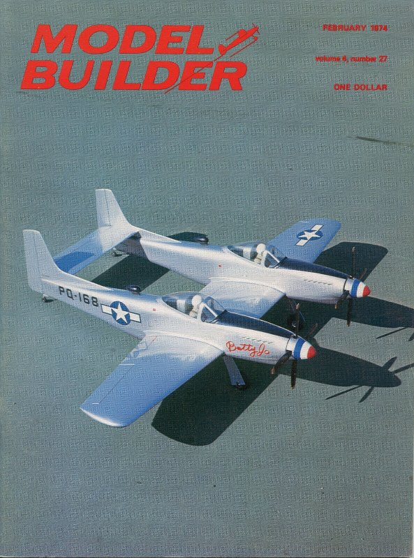 Vintage Model Builder Magazine February 1974