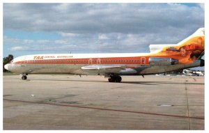 TAA Central Australian Boeing 727 276 Advanced Airplane Postcard