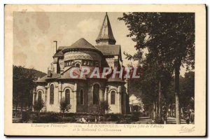 Old Postcard L & # 39Auvergne Picturesque La Bourboule L & # 39eglise Approva...