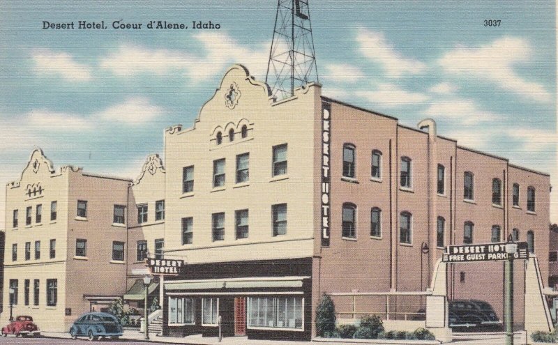 Idaho Coeur d'Alene Desert Hotel sk5478