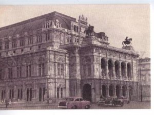 153717 WIEN Austria VIENNA Opera House Theatre OLD postcard