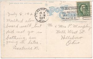 Atlantic City - 1923 Natl. Council of Traveling Salesmen 