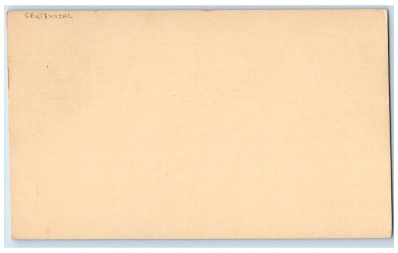 1950 Centennial Albany Post Office Stamp Albany OR Sunbury PA Postal Card