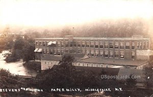 Stevens and Thompson Paper Mills - Middle Falls, New York