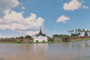 Myanmar Burma Royal Palace Moat At Mandalay