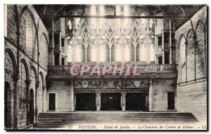 Poitiers Postcard Old Courthouse The chimney of the counts of Poitiers