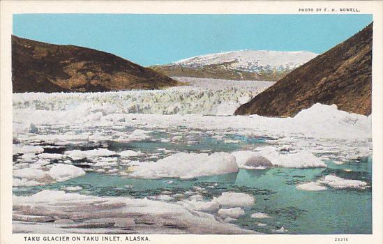 Alaska Taku Glacier On Taku Inlet Curteich