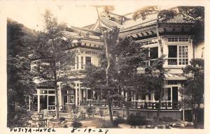 Hakone Japan Fujiya Hotel Exterior Real Photo Antique Postcard J61414