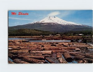 Postcard Mt. Shasta, California