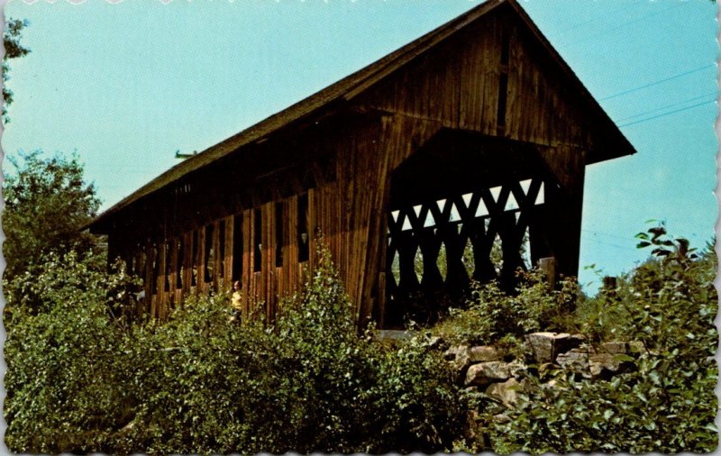 New Hampshire, Andover - Cilleyville Covered Bridge - [NH-278]