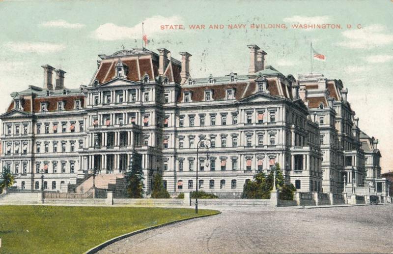 State, War, and Navy Building - Washington, DC - pm 1909 - DB