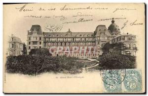 Postcard Old Grand Hotel d & # 39Houlgate