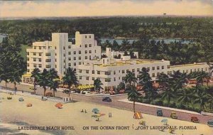Florida Fort Lauderdale Lauderdale Beach Hotel 1950