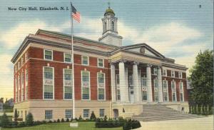 New City Hall - Elizabeth NJ, New Jersey - Linen