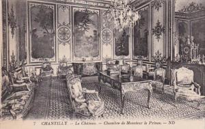 France Chantilly Le Chateau Chambre de Monsieur le Prince