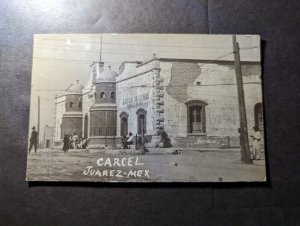 Mint Mexico PPC Postcard Carcel Juarez Mex Jail Prison