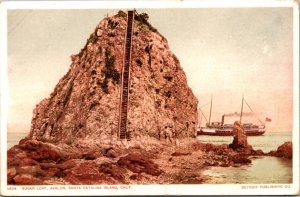 Postcard Sugar Loaf at Avalon, Santa Catalina Island, California