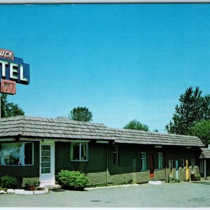 c1970s Seattle, WA Spruce Motel Motor Lodge Electric Kitchen Advertising PC A233