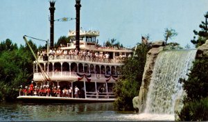 California Anaheim Disneyland Mark Twain Riverboat