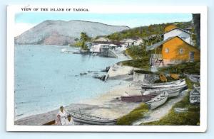 Postcard Panama View of the Island of Taboga K11