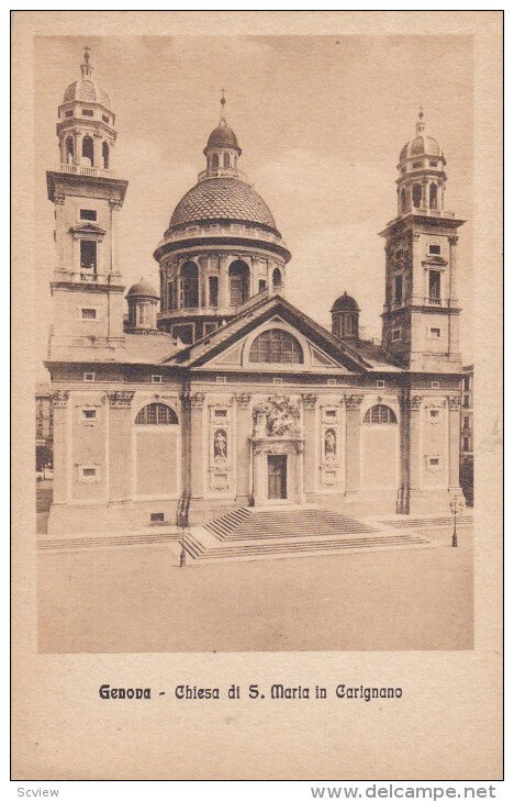 Chiesa Di S. Maria in Carignano, GENOVA, Liguria, Italy, 00-10's