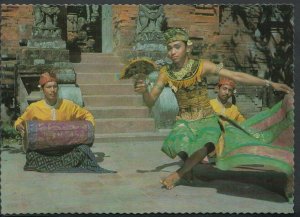 Indonesia Postcard - Bali - Kebyar - A Balinese Dance T836