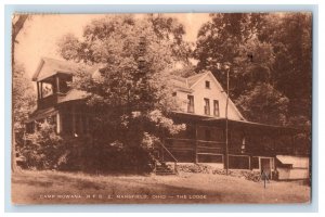 C.1907-10s Camp Mowana R.F.D. Mansfield Ohio - The Lodge. F76E