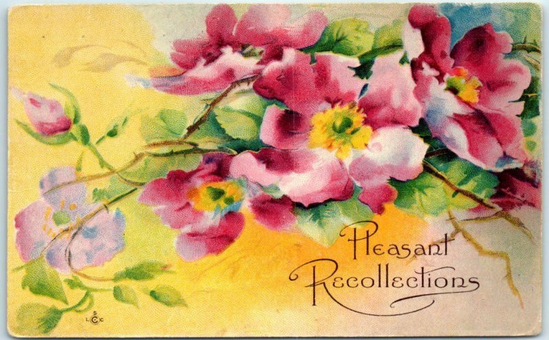 Postcard - Pleasant Recollections 