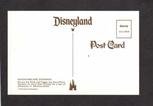 CA Disneyland Winnie the Pooh Tigger Amusement Park Anaheim California Postcard