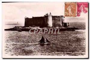 Old Postcard Carantec the castle of Taurus