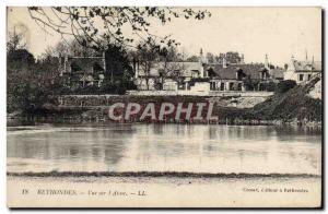 Old Postcard Rethondes View On L & # 39Aisne