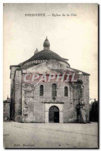 Old Postcard Perigueux Church of the City