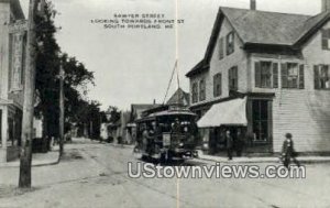 Real Photo, Sawyer Street - South Portland, Maine ME  