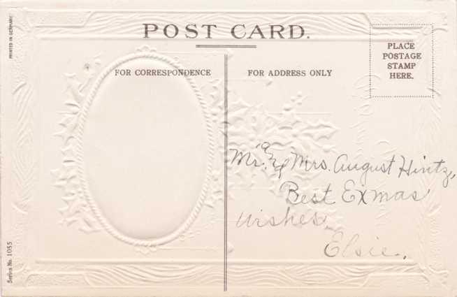 Christmas Greetings - Beautiful Old Mill Winter Scene - DB