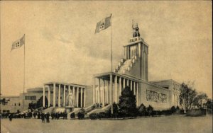 New York Worlds Fair Italian Pavilion c1930-50s Vintage Postcard
