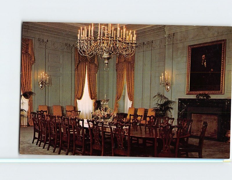 Postcard State Dining Room, White House, Washington, District of Columbia