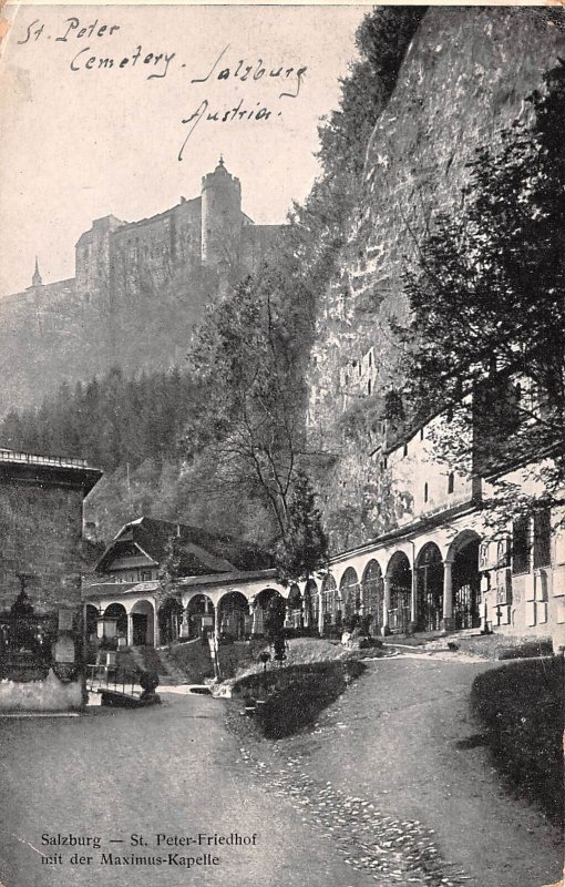 St Peter Friedhof mit der Maximus Kapelle Salzburg Austria 1937 