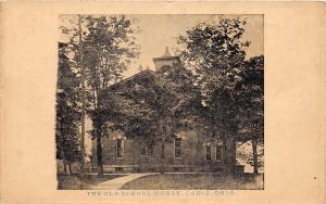 D81/ Cadiz Ohio Postcard c1910 The Old School House Building