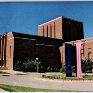 c1960s Iowa City IA Unviersity of Iowa Theatre Auditorium Art Deco Venue PC A240