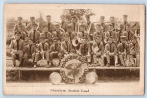 Minnesota MN Postcard Mooseheart Student Band Members c1910's Unposted Antique