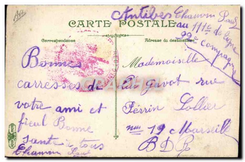 Old Postcard Infantry Boxing Exercise