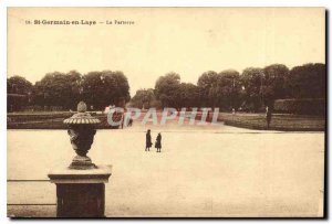 Postcard Old St Germain en Laye on Parterro