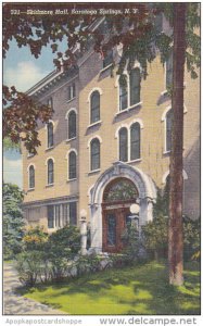 Skidmore Hall Saratoga Springs New York 1945