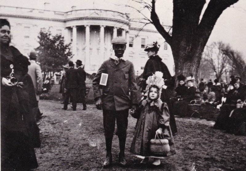 Washington D C White House Grounds During Traditional Egg Rolling Festivity E...
