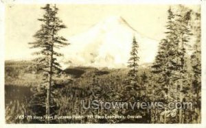 Real photo -Buzzard Point - Mt Hood, Oregon