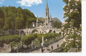 Postal 025554 : La Basilica - Lourdes